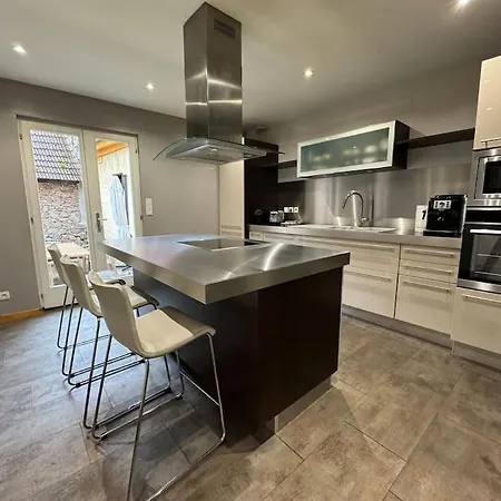 Сasa de vacaciones La Maison De L'ours - Avec Patio & Garage - 8 Personnes Dambach